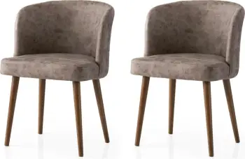 Set karrigash (2 copë) Skye Decor, ngjyrë zezë dhe mink, Zen - 4204 V2