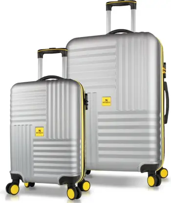 Set valixhesh (2 copë), Zoozie Bags, 8296, ngjyrë gri