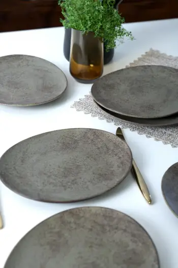 Set pjatash ëmbëlsirash (6 copë), Hermia Concept, X00018243