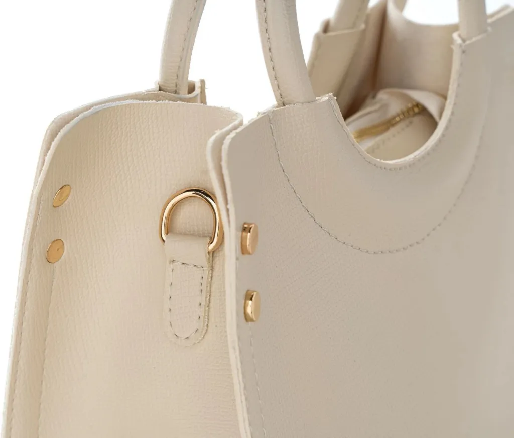 Çantë dore Vince Camuto, Perugia, krem - 7