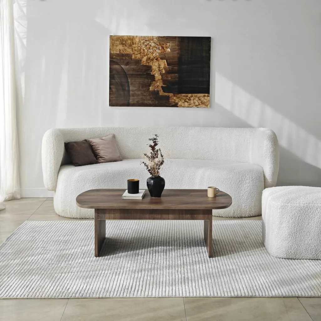 Tavolinë kafeje Skye Decor, ngjyrë arre, Theseus - 2