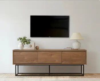 Komodë TV Skye Decor, ngjyrë arre, Milo 140