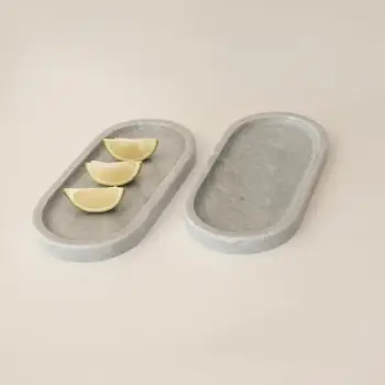 Set pjatash mermeri Verona gri, 2 copë, MAR09540206D