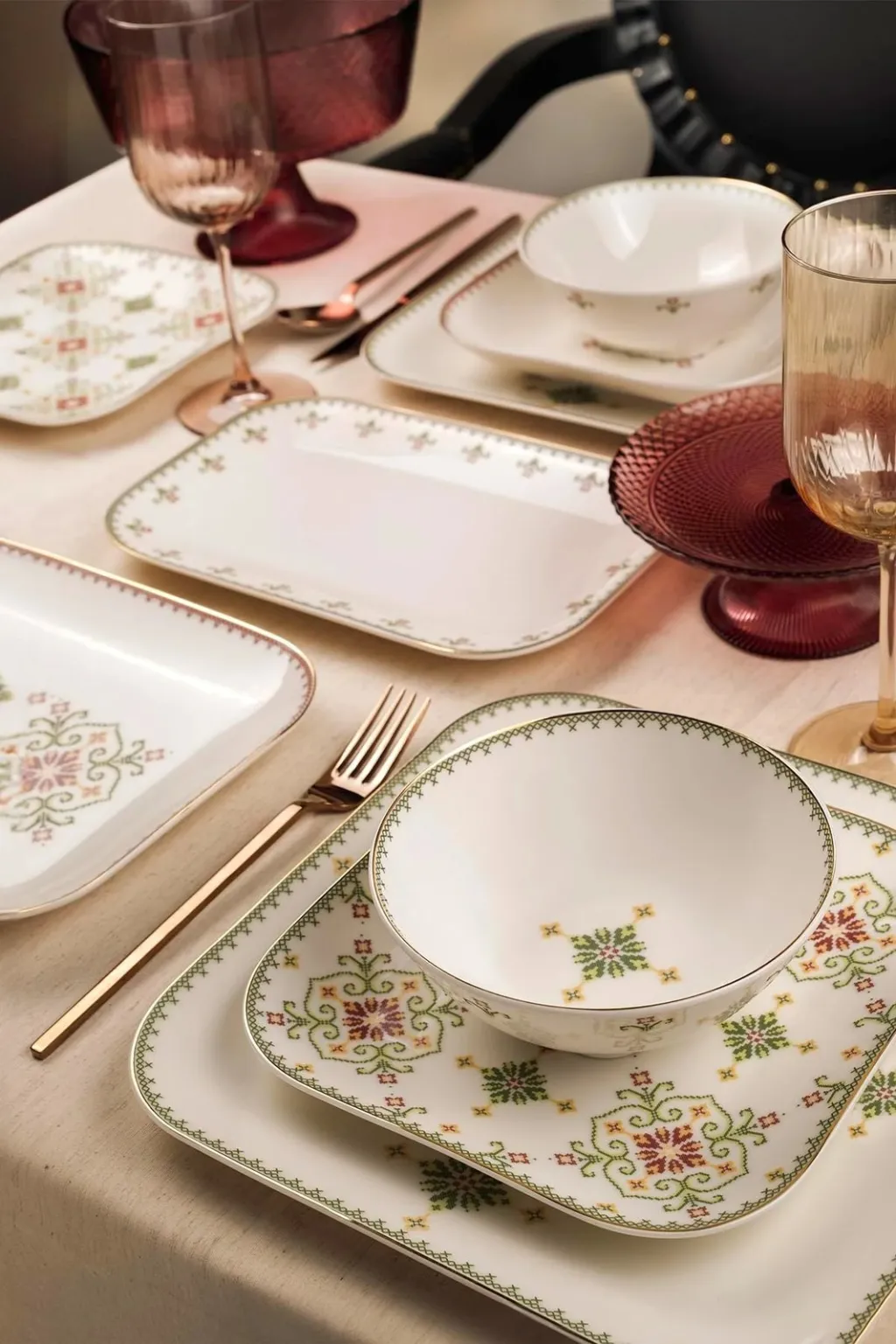 Set enësh për drekë (26 copë), Hermia Concept, BNMNS26YS60112679 - 1