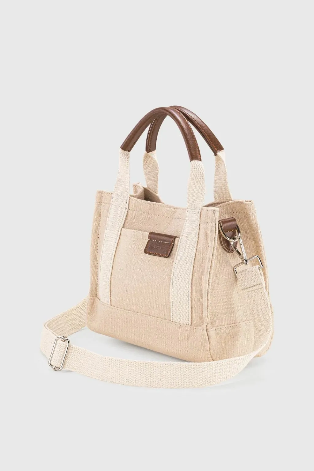 Çantë tote krem Zoozie Bags, 232 v2 - 2