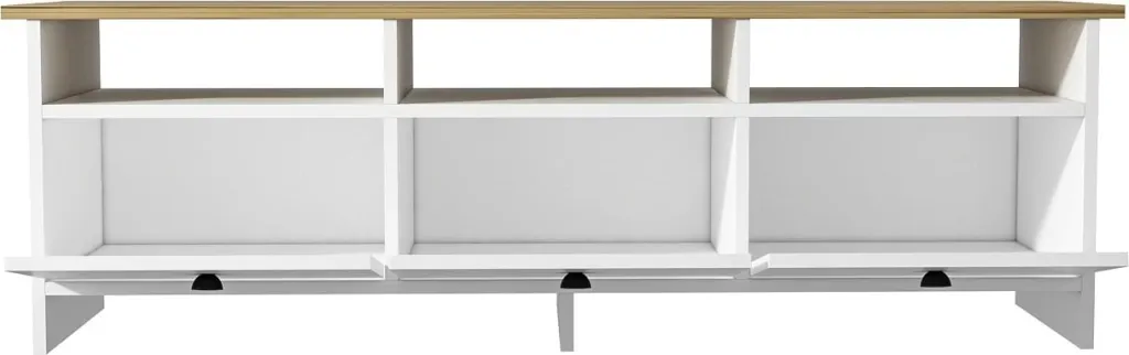 Komodë TV Skye Decor, Oslo, e bardhë-safir - 5