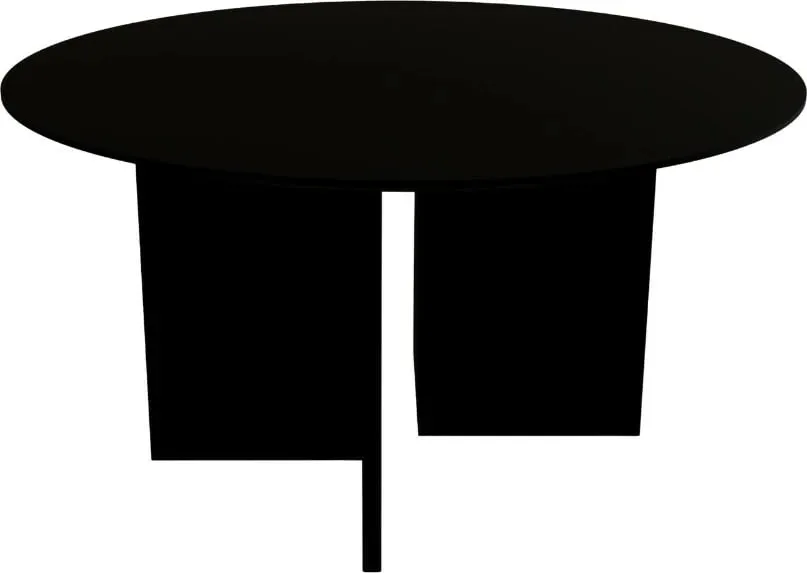 Tavolinë kafeje Skye Decor, Leo 42, e zezë - 3