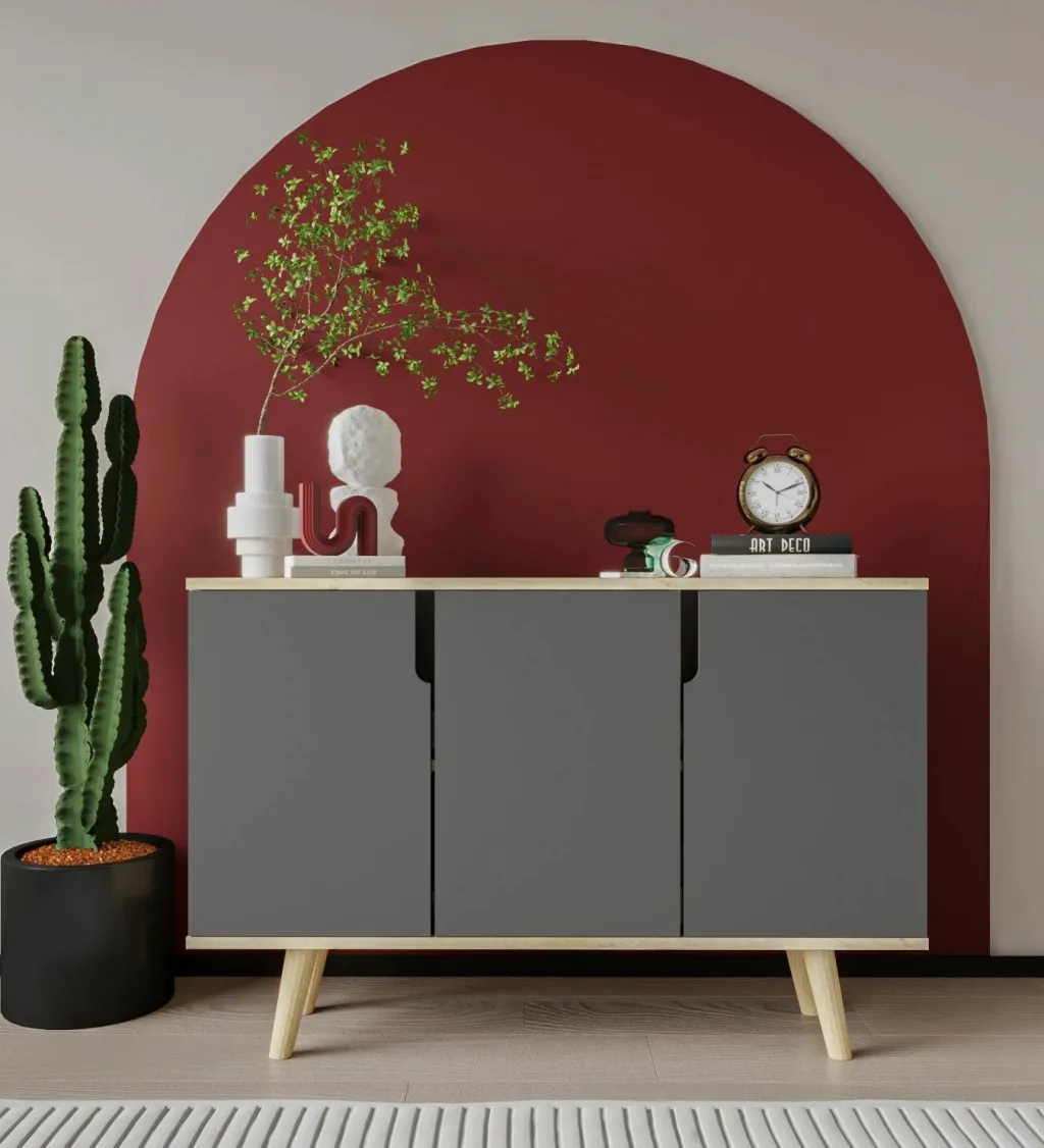 Konsol Skye Decor, Verona 120, lisi safir, antracit - 1