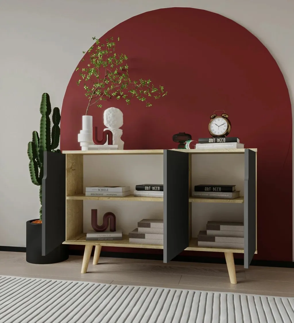 Konsol Skye Decor, Verona 120, lisi safir, antracit - 3