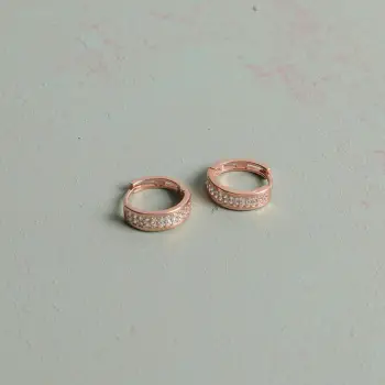 Vathë argjendi ngjyrë rozë gold Jumeon, 10441ROS