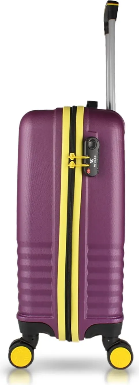 Valixhe udhëtimi Zoozie Bags, ngjyrë damson, 8531 - 3
