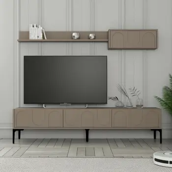 Njësi TV Skye Decor, Lyon 2 - Atlas, e zezë