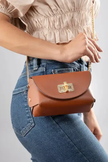 Çantë supi Zoozie Bags, ngjyrë tan, Fonte