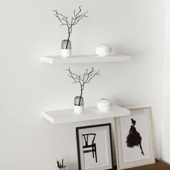 Raft muri, ngjyrë e bardhë, Skye Decor Gizli2 60
