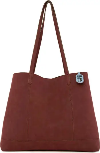 Çantë tote ngjyrë e kuqe e thellë, Zoozie Bags, M000008179