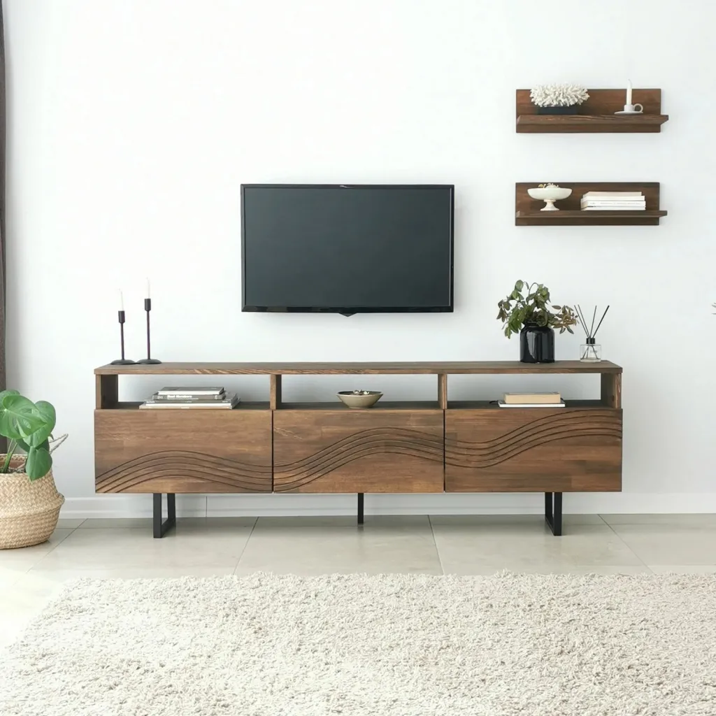 Komodë TV Skye Decor, Onda, ngjyrë arre - 7