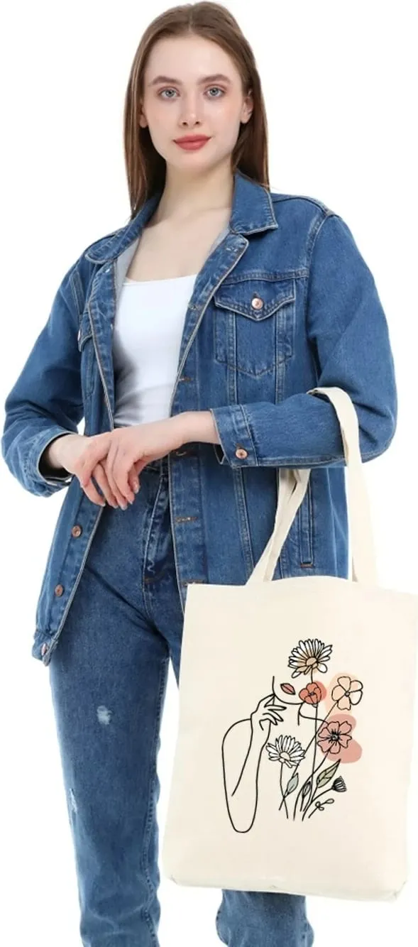 Çantë tote Zoozie Bags, krem, 1113 - 2
