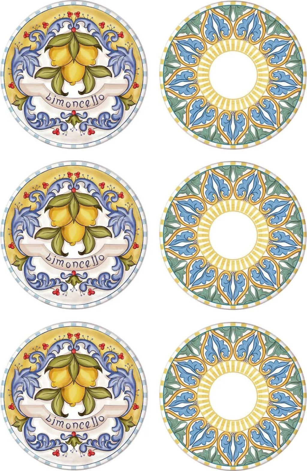 Set pjatash (6 copë), Hermia Concept, LMN001 - 1