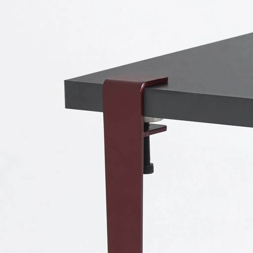 Tavolinë kafeje Skye Decor, Neda, anthracite-burgundy - 5