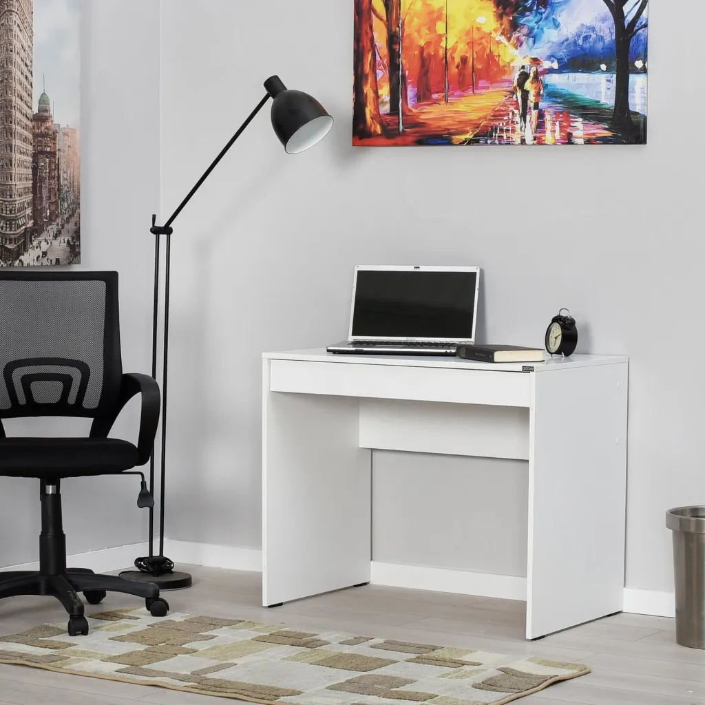 Tavolinë studimi Skye Decor, diamond e bardhë, Cms-301-Dd-1 - 1