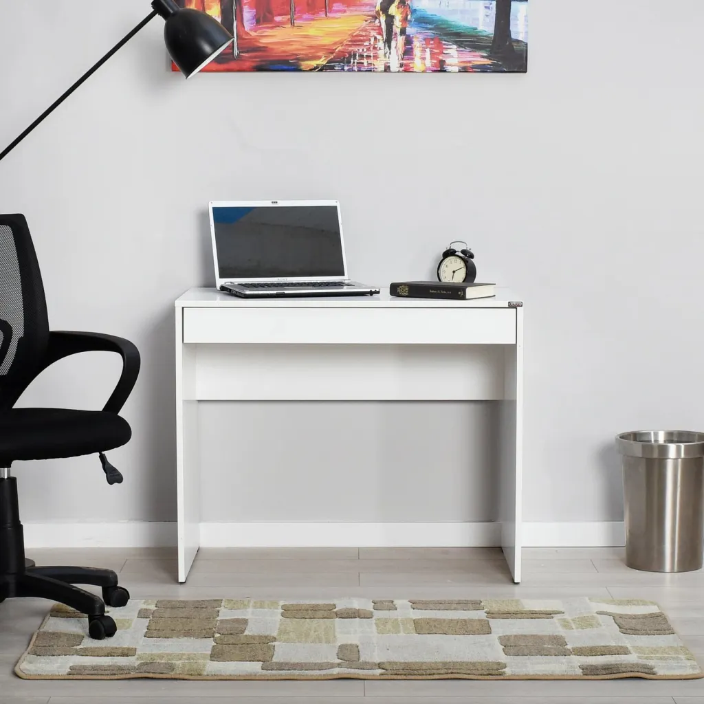 Tavolinë studimi Skye Decor, diamond e bardhë, Cms-301-Dd-1 - 2
