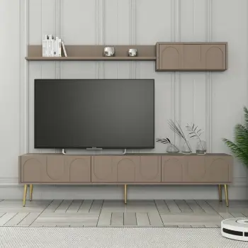 Komodë TV Skye Decor, Lyon 2 - Atlas, ari