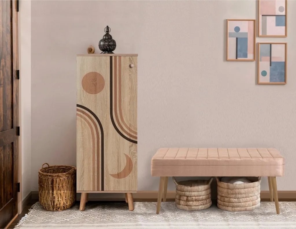 Set mobiljesh për korridor, ngjyrë sonomo dhe stone, Skye Decor, 934-0900 - 1