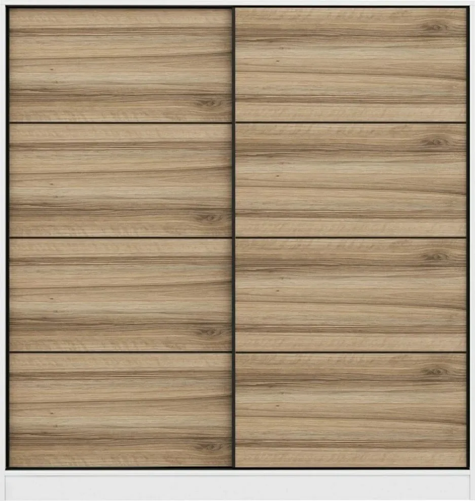 Dollap Skye Decor, ngjyrë e bardhë dhe dore, 3962 - 7