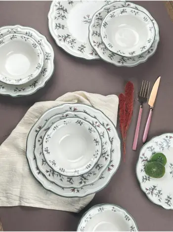 Set enësh për drekë (24 copë), Hermia Concept, Terra 24
