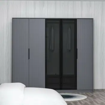 Dollap rrobash Anthracite, Skye Decor, Kate Luxe, 228x210x52cm