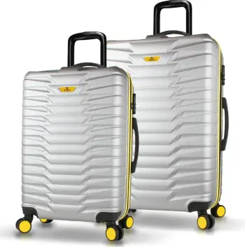 Set valixhesh (2 copë), ngjyrë gri, Zoozie Bags, 5776
