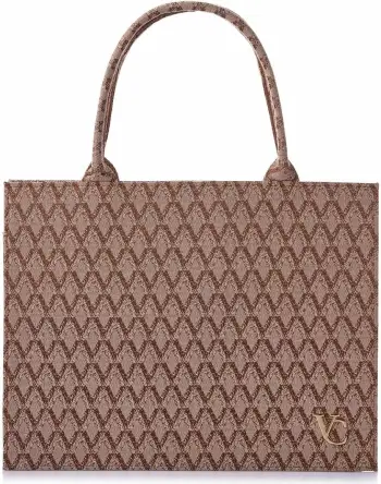 Tote bag Vince Camuto, Caserta, ngjyrë mink