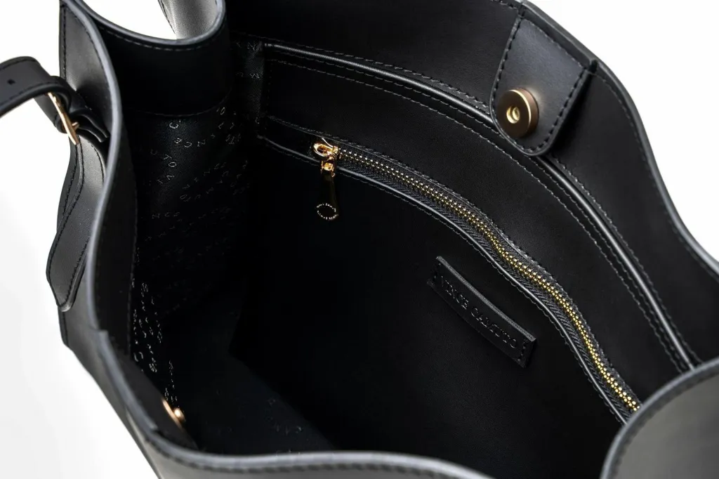 Çantë tote Palermo, e zezë, Vince Camuto - 6
