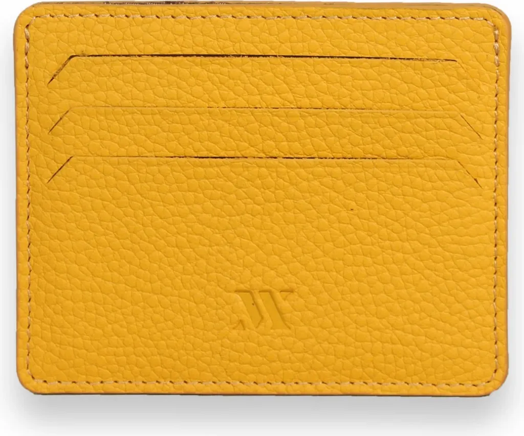 Portofol lëkure i verdhë Zoozie Bags, 4380 - 3