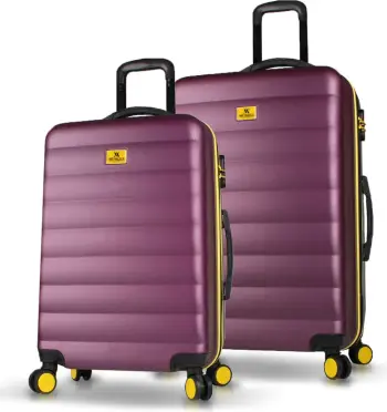 Set valixhesh (2 copë), ngjyrë damson, Zoozie Bags, 6650