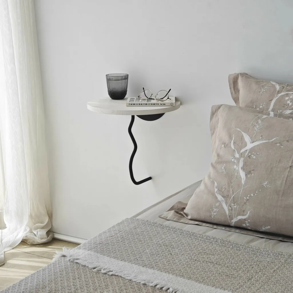 Raft muri Skye Decor, Leo, i zi dhe i bardhë - 5