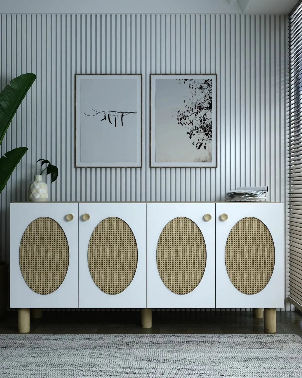 Konsol Skye Decor, Elisa KB150, lisi safir, hazeran - 1