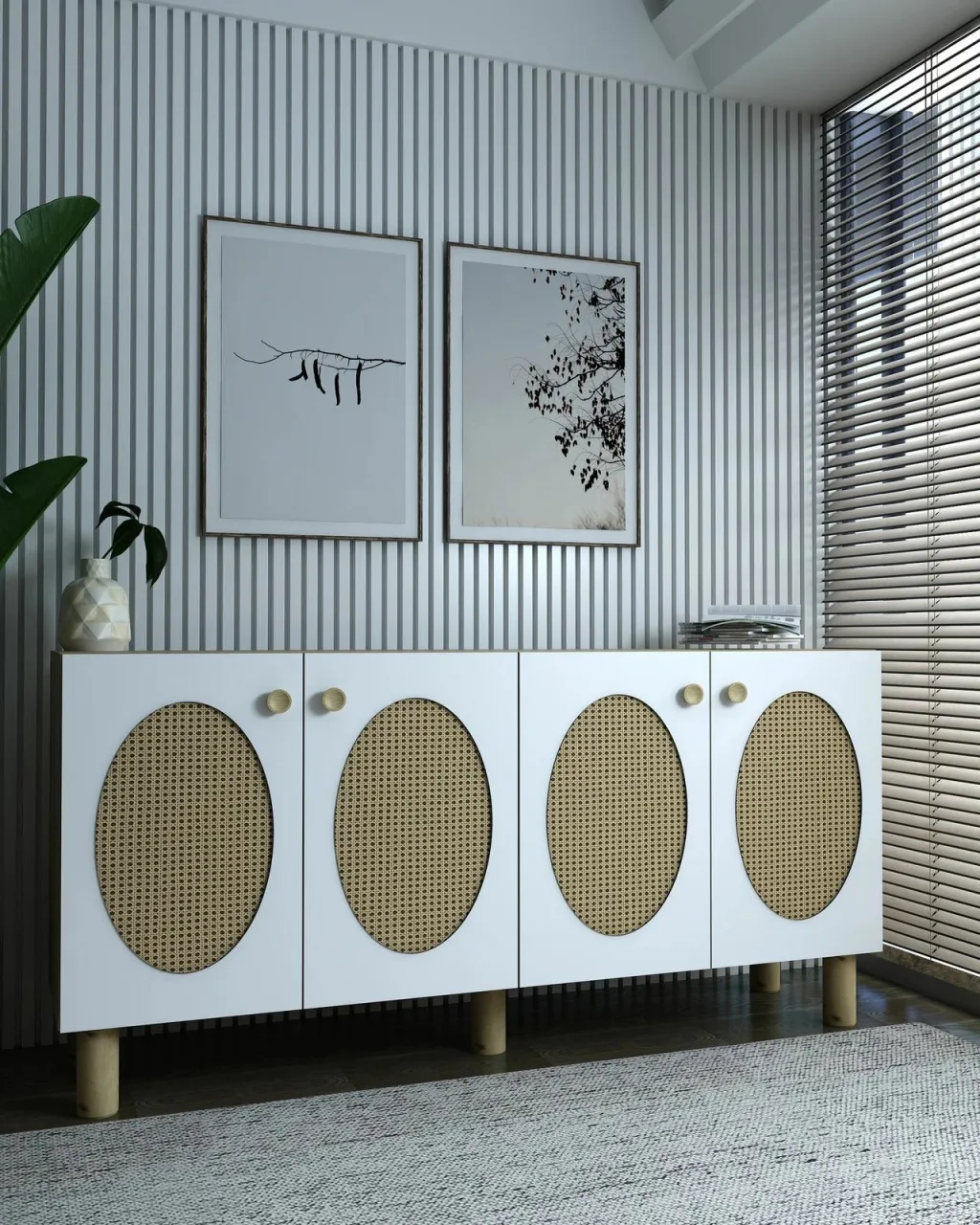 Konsol Skye Decor, Elisa KB150, lisi safir, hazeran - 2
