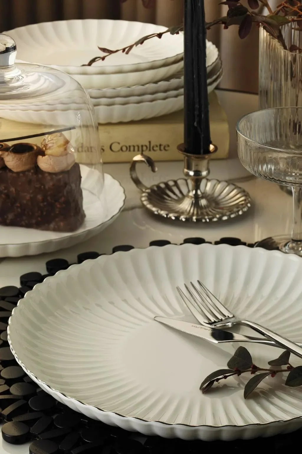 Set enësh për drekë (27 copë), Hermia Concept, BNLZF27YT220 - 3