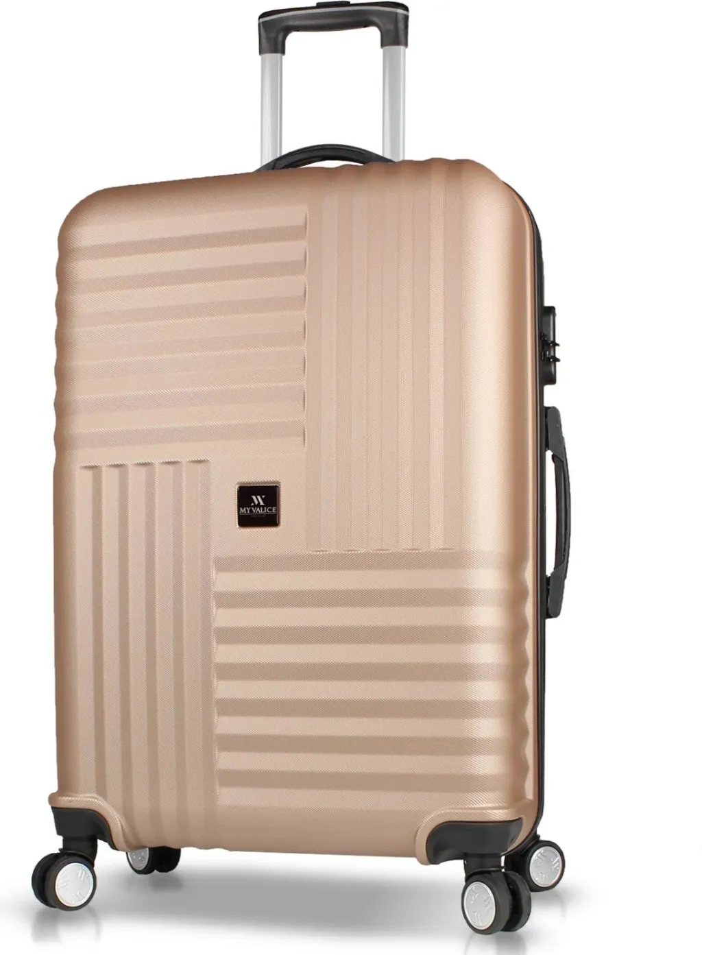 Valixhe udhëtimi ngjyrë ari, Zoozie Bags, 8708 - 1