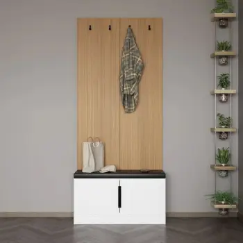 Stendë për korridor, ngjyrë e bardhë, Skye Decor, Noah - 8323