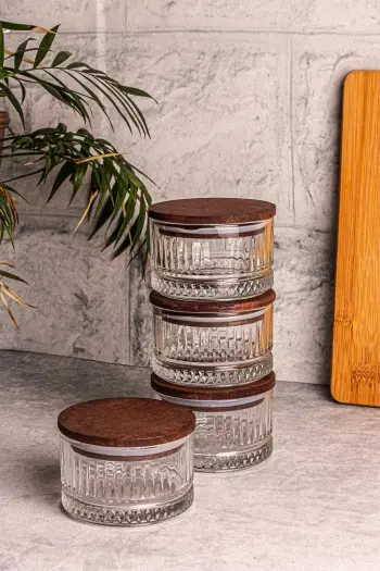 Set tasash prej qelqi (8 copë), Hermia Concept, Bella 4