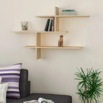 Raft muri Skye Decor, ngjyrë lisi, Leo