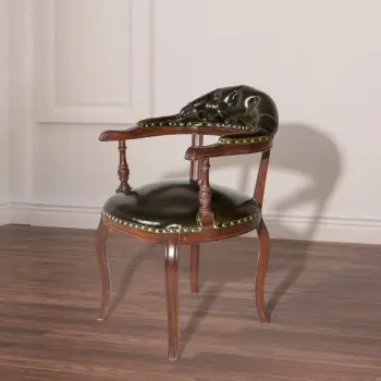 Karrige Skye Decor, ngjyrë arre dhe e gjelbër e errët, Albero39