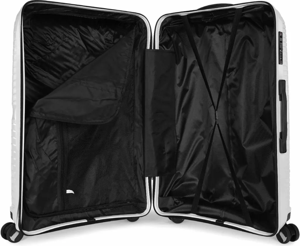 Valixhe e madhe Zoozie Bags Wexta Wx-PP710, e bardhë - 6
