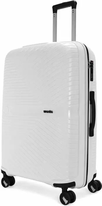 Valixhe e madhe Zoozie Bags Wexta Wx-PP710, e bardhë