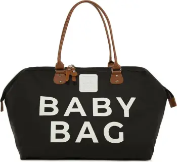 Çantë për pelena Zoozie Bags, 2169 - 32312, e zezë