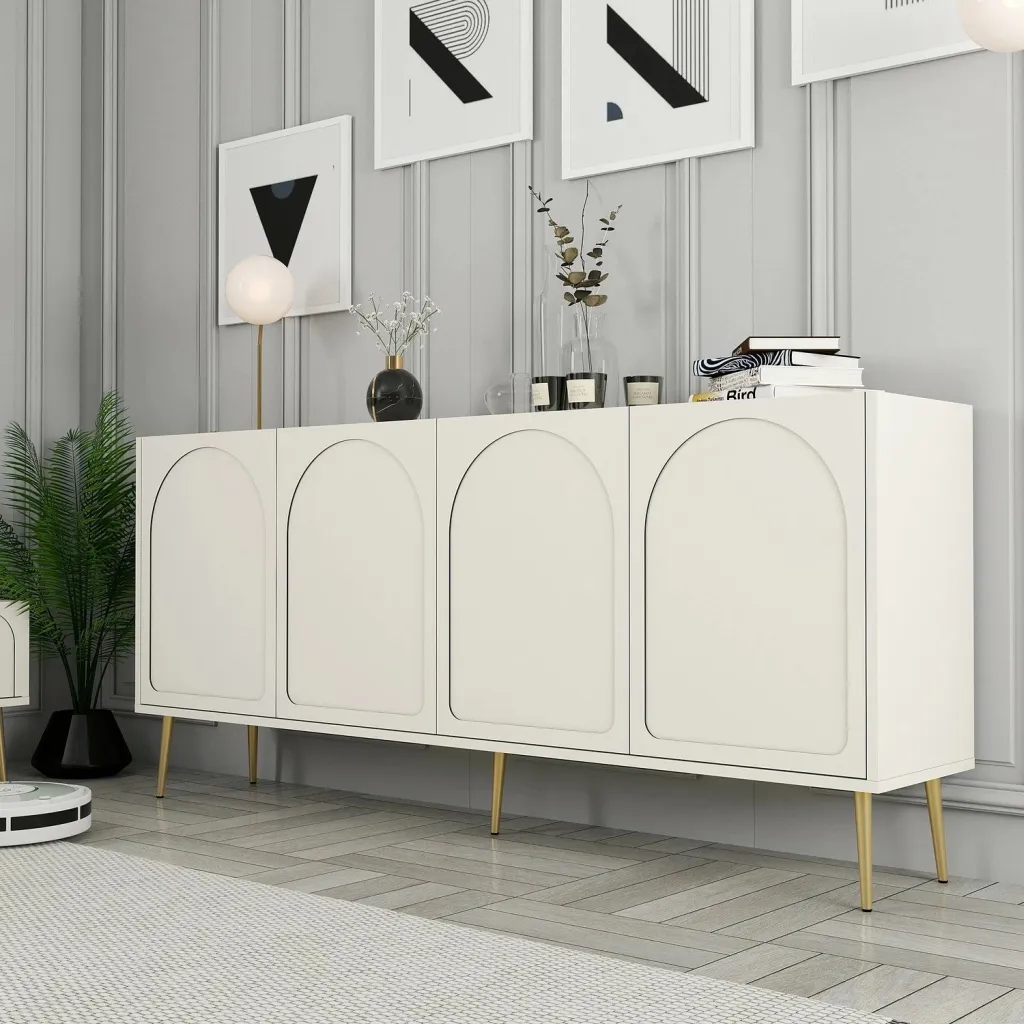 Konsol Skye Decor, Lyon 80, krem dhe ari - 3