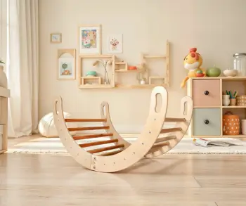 Pikler Climber Skye Decor, ngjyrë lisi, BLTYZ-AKTV0147