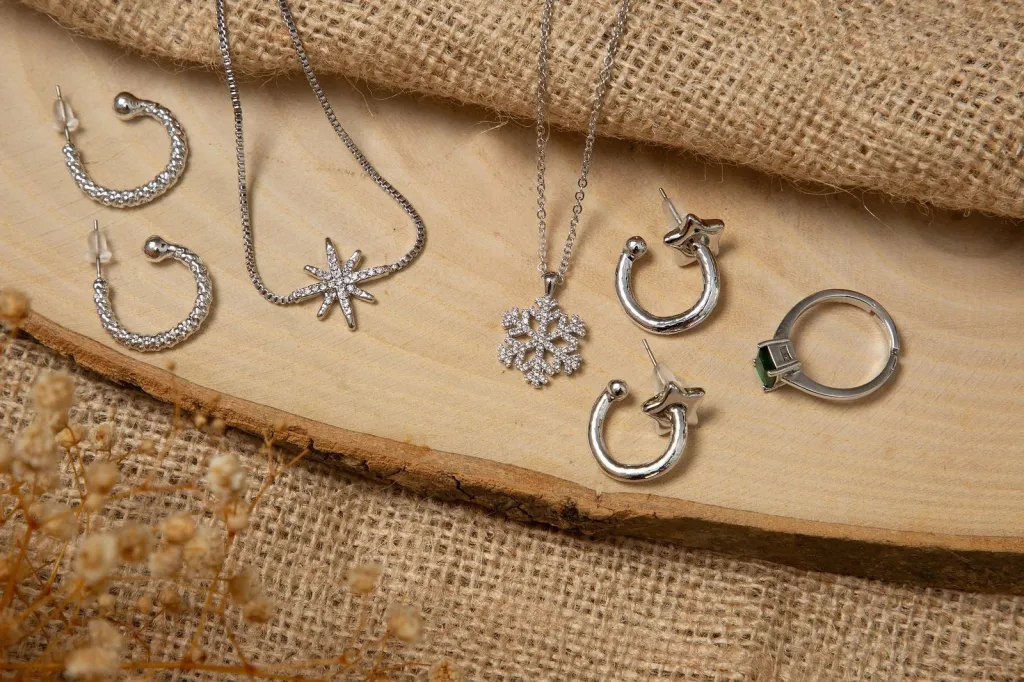 Kalendar advenç për bizhuteri argjendi, Elika Silver, set - 4